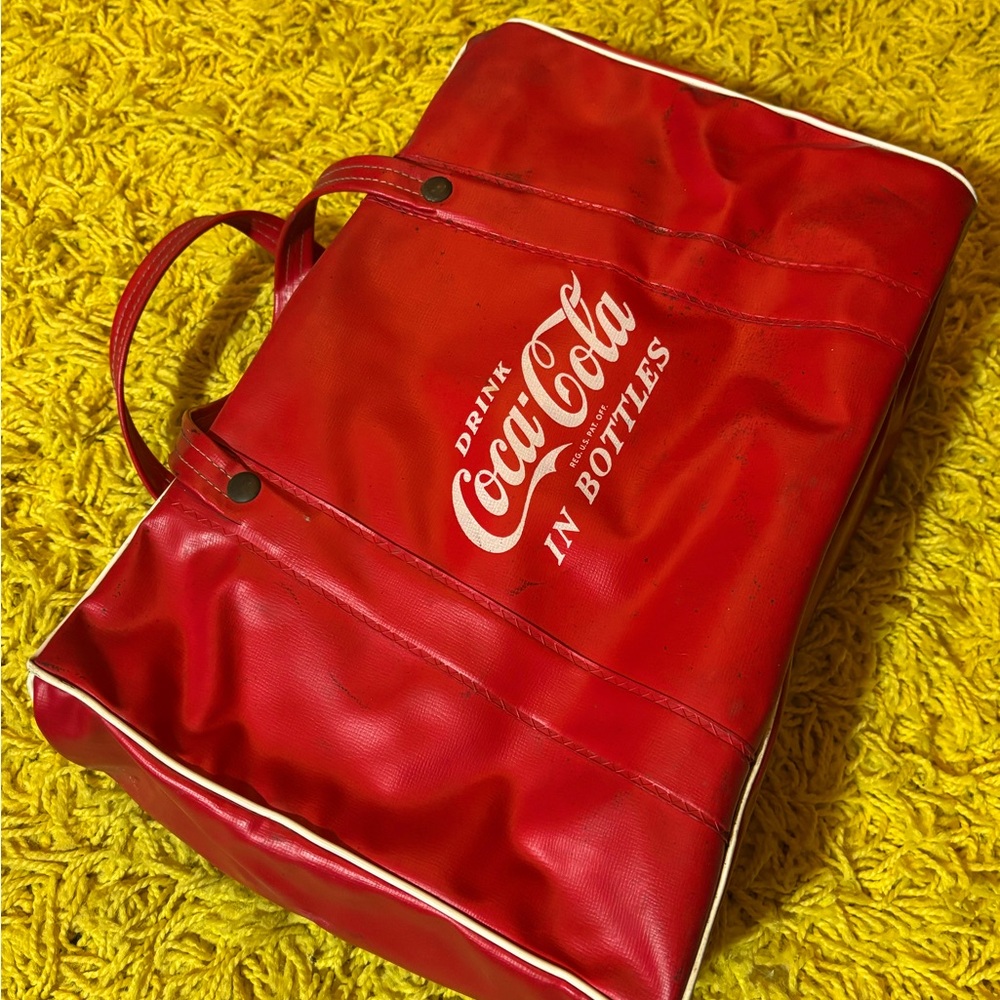 Vintage 1950’s Coca Cola cooler bag